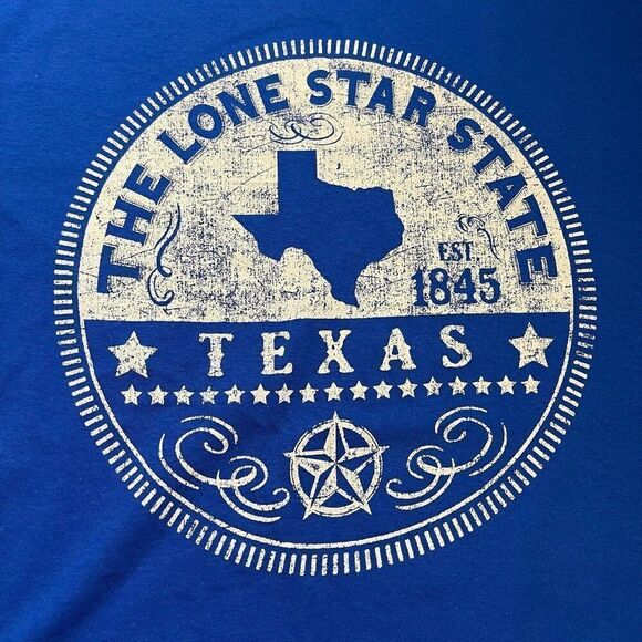 Texas The Lone Star State T-shirt - Picture 1 of 7